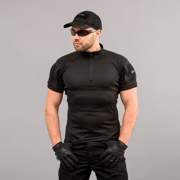 UBACS Tactical T-Shirt "ANTITERROR II" BLACK (CoolPass + Knitwear) 00286000S0000000 photo