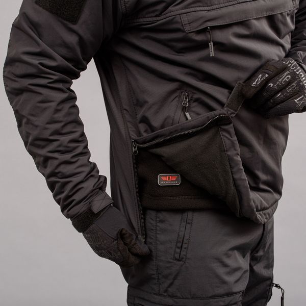 Military suit "TRAVEL DEFENCE" 2 in 1 ANORAK BLACK (Taslan + Microfleece) 0035503XL0000000 photo