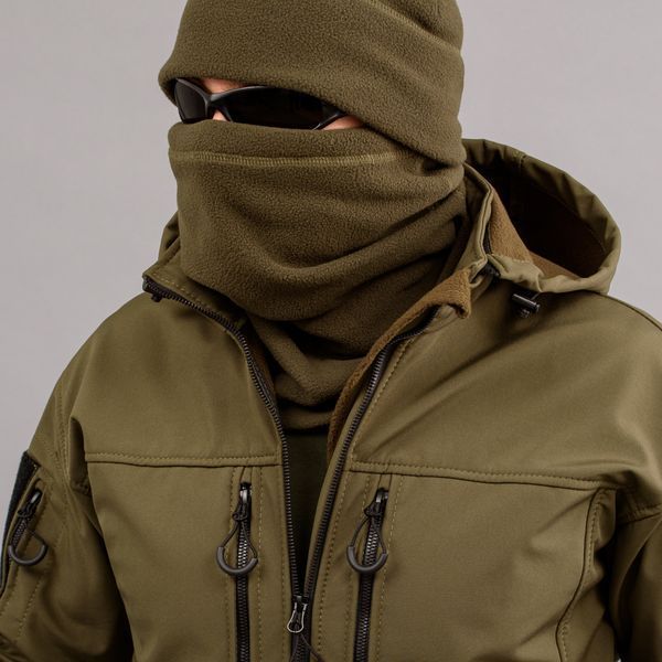 Komplet "URBAN SCOUT" OLIVE (SoftShell) 0036402XL0000000 zdjęcie