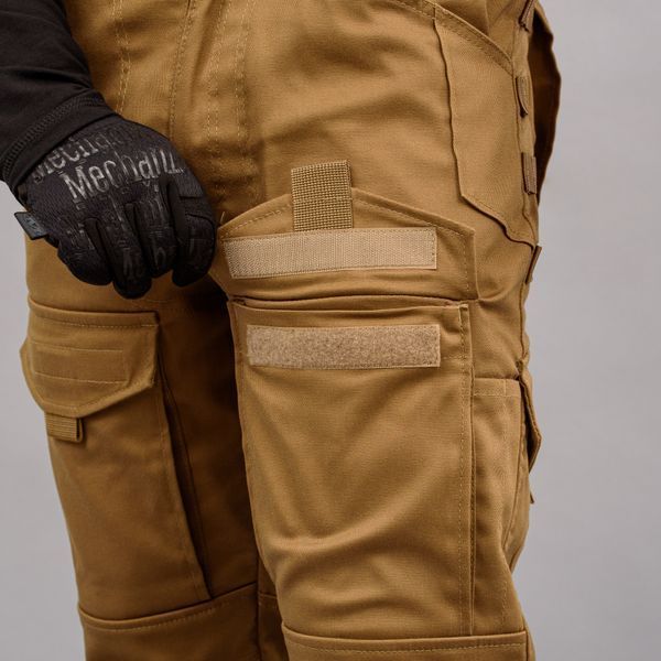 Spodnie taktyczne "SHTORM" COYOTE (Pł&oacute;tno) 0034402XLLONG000 zdjęcie