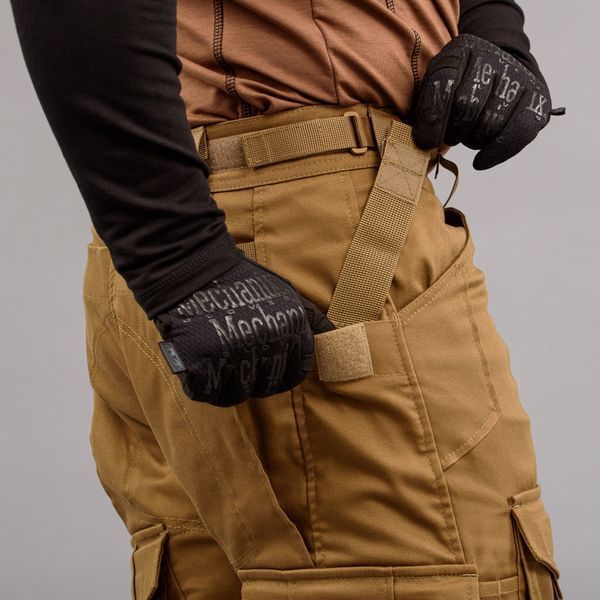 Spodnie taktyczne "SHTORM" COYOTE (Pł&oacute;tno) 0034402XLLONG000 zdjęcie