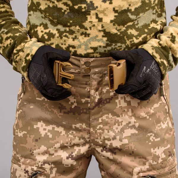 Spodnie "TRAVEL DEFENCE" UKRPIXEL MM14 z paskiem (Taslan + Mikropolar) 00326000S0000000 zdjęcie