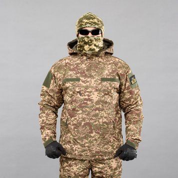 Kurtka anorak "TRAVEL DEFENCE" PREDATOR PIXEL (Taslan + mikropolar) 0000900XL0000000 zdjęcie