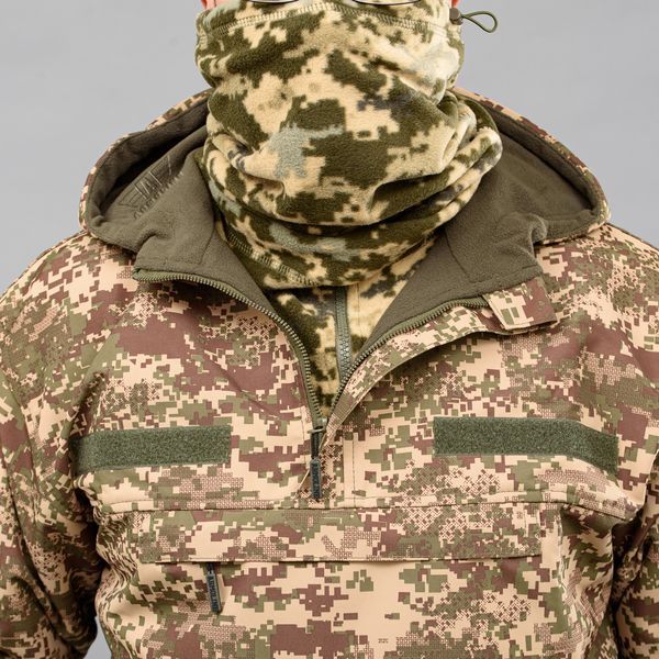 Insulated windbreaker Anorak (Jacket) "TRAVEL DEFENCE" PREDATOR (Raincoat fabric+Microfleece) 0000900XL0000000 photo