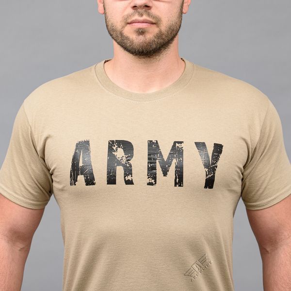 T-shirt "ARMY" KHAKI (Cotton) 0026402XL0000000 photo