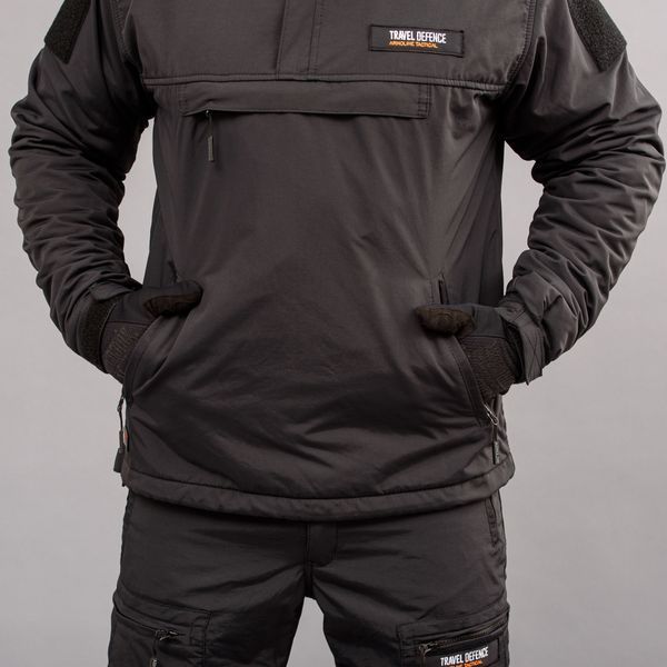 Комплект "TRAVEL DEFENCE" 3 в 1 АНОРАК BLACK (Таслан + Микрофлис) 00348000S0000000 фото