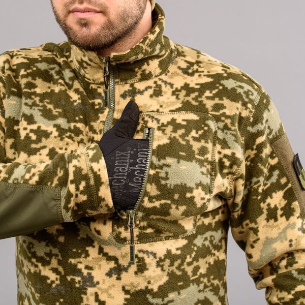 Bluza taktyczna 1/4 Zip "TRAVEL DEFENCE" UKRPIXEL MM14 (Mikropolar) 0024902XL0000000 zdjęcie