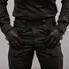 Spodnie taktyczne "ANTITERROR II" BLACK (Rip-Stop Stretch + Membrana) 00337000MLONG000 zdjęcie 7
