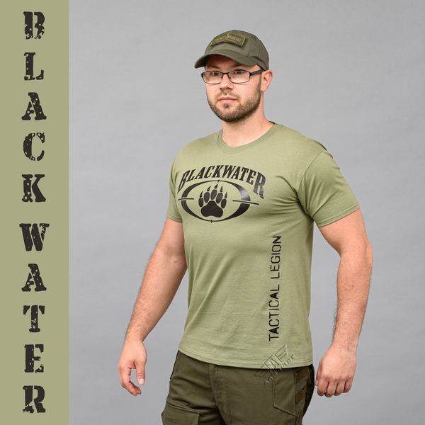 T-shirt "BLACK WATER" OLIVE (Cotton) 0026902XL0000000 photo