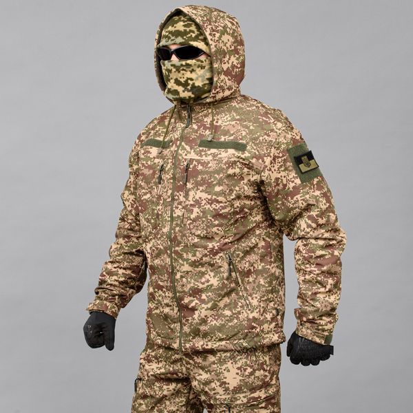 Komplet wojskowy "TRAVEL DEFENCE" 2 w 1 PREDATOR PIXEL (Taslan + Mikropolar) 0037402XL0000000 zdjęcie