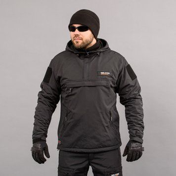 Anorak "TRAVEL DEFENCE" BLACK (Taslan + Mikropolar) 0000400XL0000000 zdjęcie