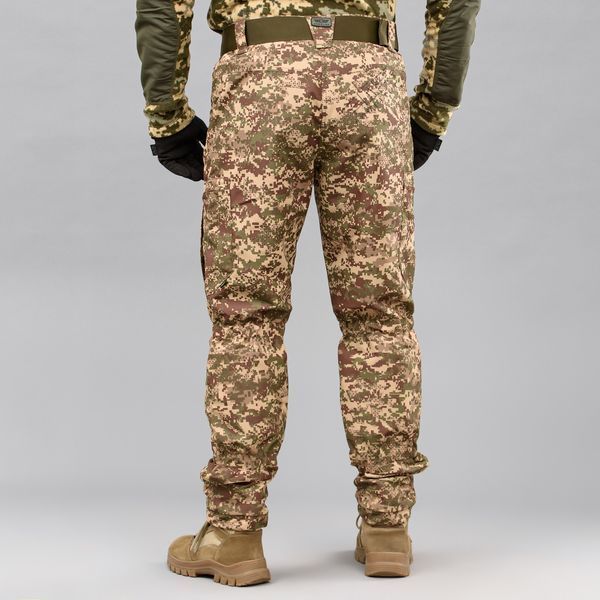 Spodnie "TRAVEL DEFENCE" PREDATOR PIXEL z paskiem (Taslan + Mikropolar) 0032503XL0000000 zdjęcie