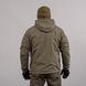 Insulated windbreaker Anorak (Jacket) "TRAVEL DEFENCE" OLIVE (Nylon+Microfleece) 00008000S0000000 photo 3