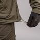 Insulated windbreaker Anorak (Jacket) "TRAVEL DEFENCE" OLIVE (Nylon+Microfleece) 00008000S0000000 photo 9