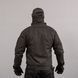 Tactical jacket "SHTORM" BLACK (Membrane + Fleece) 0009600XL0000000 photo 3