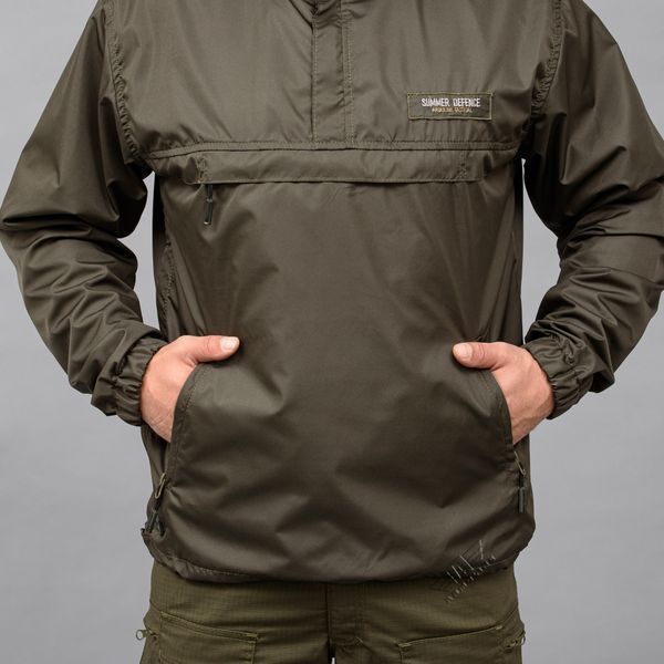 Anorak "SUMMER DEFENCE" DARK OLIVE (Płaszcz przeciwdeszczowy + Siatka) 00003000S0000000 zdjęcie