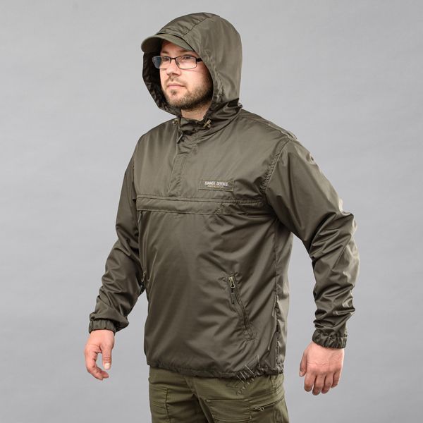 Anorak "SUMMER DEFENCE" DARK OLIVE (Płaszcz przeciwdeszczowy + Siatka) 00003000S0000000 zdjęcie