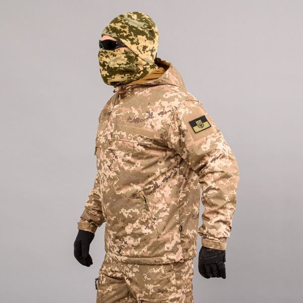 Kurtka anorak "TRAVEL DEFENCE" UKRPIXEL MM14 (Taslan + mikropolar) 00010000S0000000 zdjęcie