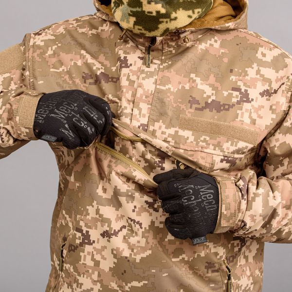 Kurtka anorak "TRAVEL DEFENCE" UKRPIXEL MM14 (Taslan + mikropolar) 00010000S0000000 zdjęcie