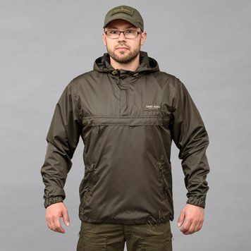 Anorak "SUMMER DEFENCE" DARK OLIVE (Płaszcz przeciwdeszczowy + Siatka) 00003000M0000000 zdjęcie
