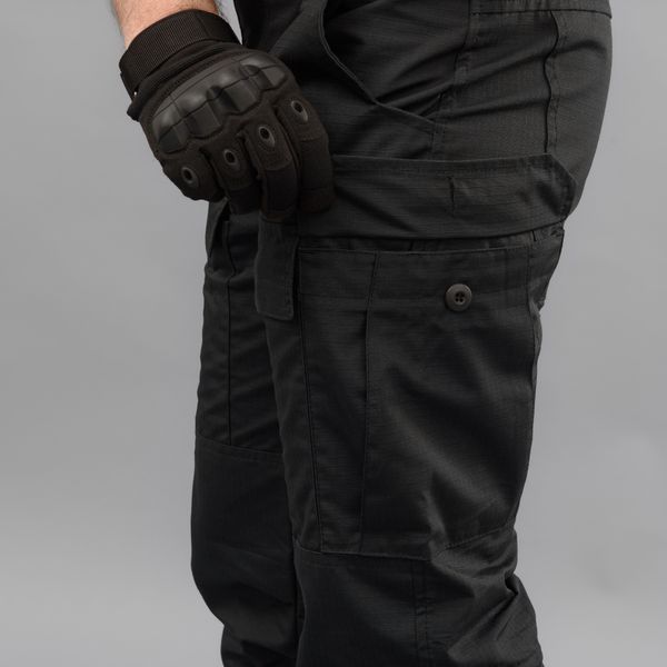Komplet mundurowy polowy "CRUSADER" BLACK (Rip-Stop) 00073000MLONG000 zdjęcie