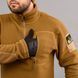 Bluza taktyczna 1/4 Zip "TRAVEL DEFENCE" COYOTE (Mikropolar) 0024602XL0000000 zdjęcie 5