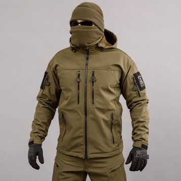 Kurtka "URBAN SCOUT" OLIVE (SoftShell) 00086000M0000000 zdjęcie