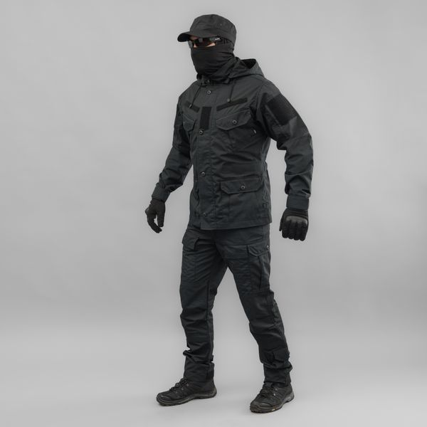 Komplet mundurowy polowy "CRUSADER" BLACK (Rip-Stop) 00073000LREGULAR zdjęcie
