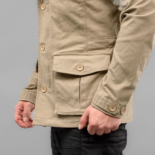 Kurtka wojskowa militarna "KILBORN" KHAKI (Jeans) 0041700XL0000000 zdjęcie