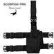 Tactical Holster "SCORPION PRO" BLACK (Cordura) 0006300000000000 photo 1