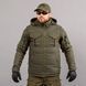 Insulated vest with hood "ANTITERROR II" OLIVE (Membrane + Sintepon) 0005303XL0000000 photo 1