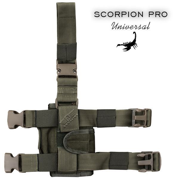 Kabura taktyczna "SCORPION PRO" OLIVE (Cordura) 0006600000000000 zdjęcie