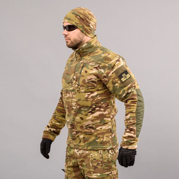 Bluza taktyczna 1/4 Zip "TRAVEL DEFENCE" MULTICAM (Mikropolar) 0024702XL0000000 zdjęcie