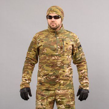 Bluza taktyczna 1/4 Zip "TRAVEL DEFENCE" MULTICAM (Mikropolar) 0024703XL0000000 zdjęcie