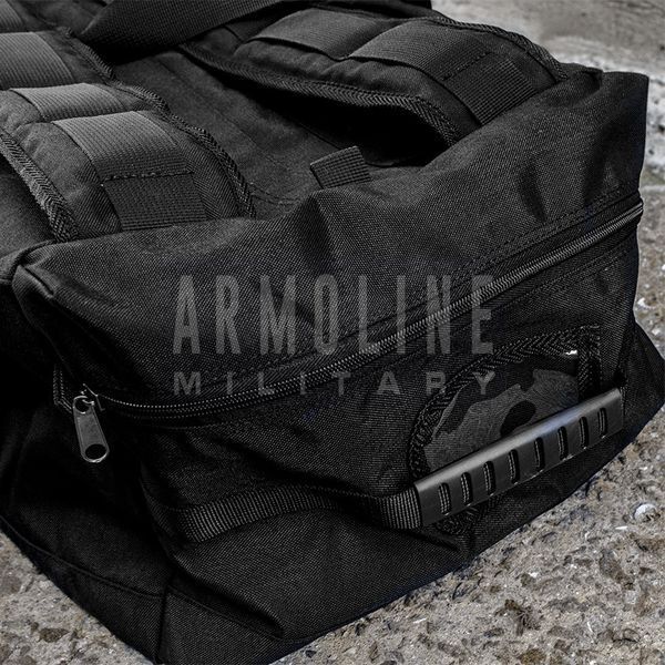 Torba-plecak wojskowy 80l. "Nomad" BLACK (Cordura) 0001400000000000 zdjęcie