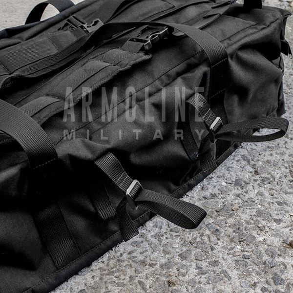 Torba-plecak wojskowy 80l. "Nomad" BLACK (Cordura) 0001400000000000 zdjęcie