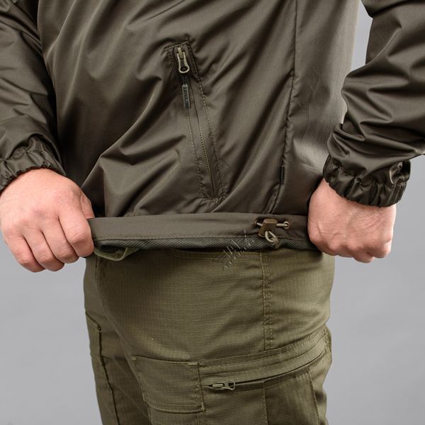 Anorak "SUMMER DEFENCE" DARK OLIVE (Raincoat fabric + Mesh) 0000302XL0000000 photo
