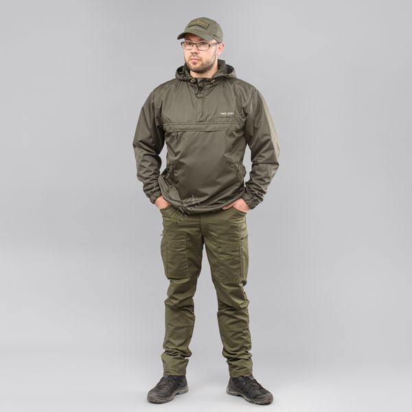 Anorak "SUMMER DEFENCE" DARK OLIVE (Raincoat fabric + Mesh) 0000302XL0000000 photo