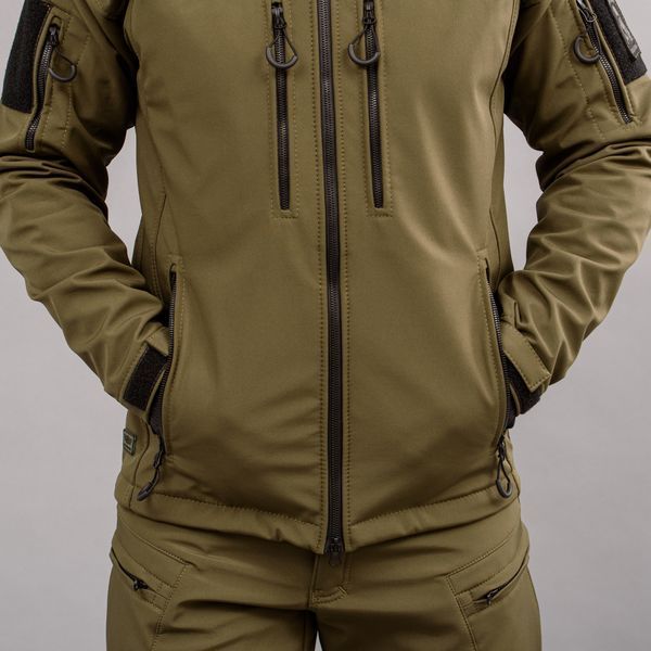 Jacket "URBAN SCOUT" OLIVE (SoftShell) 0008600XL0000000 photo