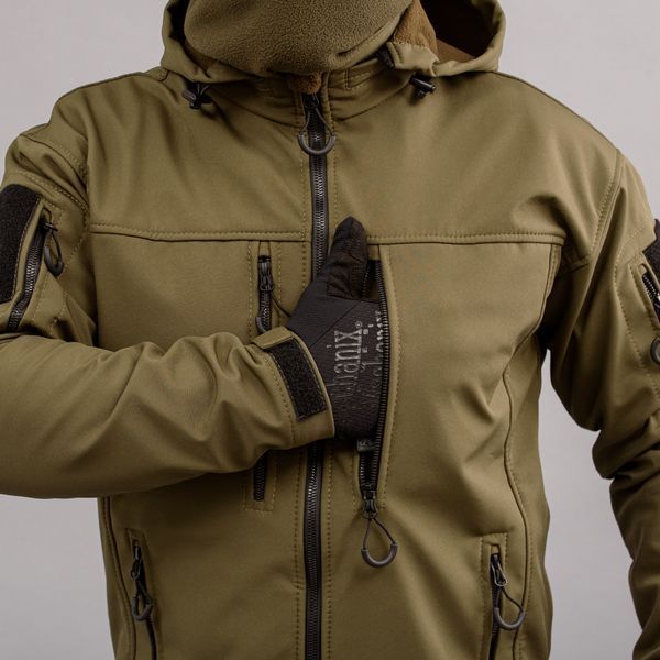 Jacket "URBAN SCOUT" OLIVE (SoftShell) 0008600XL0000000 photo