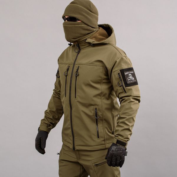 Jacket "URBAN SCOUT" OLIVE (SoftShell) 0008600XL0000000 photo