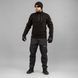 Толстовка тактическая 1/4 Zip "TRAVEL DEFENCE" BLACK (Микрофлис) 00245000S0000000 фото 7