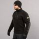 Толстовка тактическая 1/4 Zip "TRAVEL DEFENCE" BLACK (Микрофлис) 00245000S0000000 фото 2