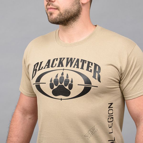 T-shirt "BLACK WATER" KHAKI (Cotton) 0026802XL0000000 photo