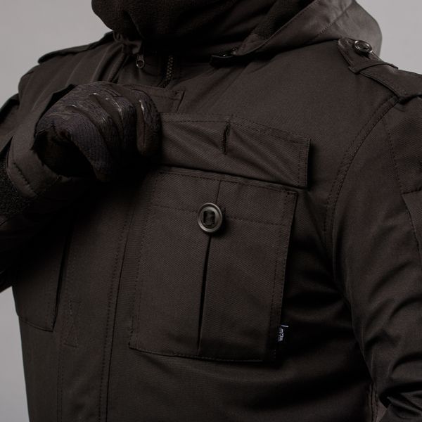 Winter suit "RAPTOR-III" BLACK (Membrane + Sintepon + Fleece) 0036700XL0000000 photo