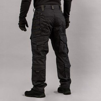 Spodnie taktyczne "SHTORM" BLACK (Pł&oacute;cienne) 00343000SREGULAR zdjęcie
