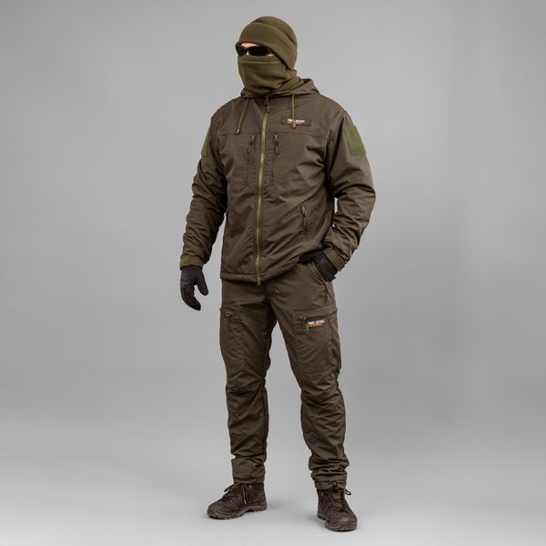 Komplet wojskowy "TRAVEL DEFENCE" 3 w 1 DARK OLIVE(Taslan + Mikropolar) 00378000S0000000 zdjęcie