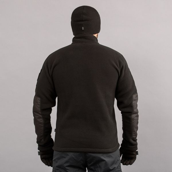 Bluza taktyczna 1/4 Zip "TRAVEL DEFENCE" BLACK (Mikropolar) 00245000L0000000 zdjęcie