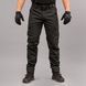 Tactical pants "POLICE" BLACK with a 5cm belt (Rip-Stop) 00313000S0000000 photo 1
