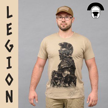 T-shirt "LEGION" KHAKI (Cotton) 0027302XL0000000 photo